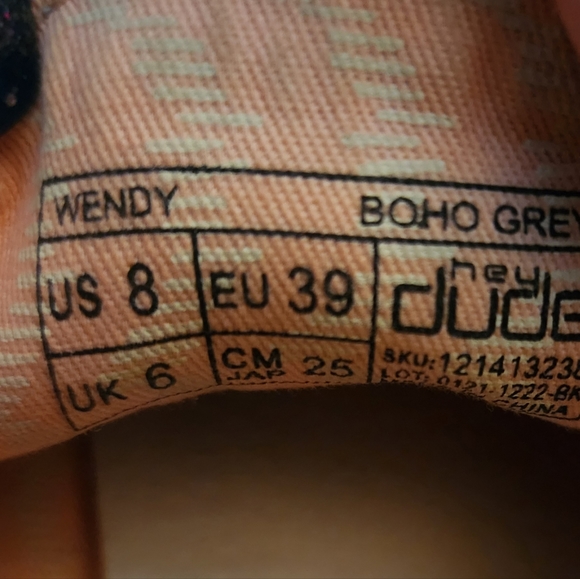 Womens Hey Dudes - Picture 7 of 7